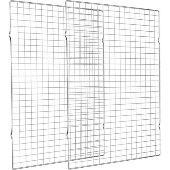 Cooling Rack for Baking 2-Pack, 16x10 Inches Baking Rack, Thick Wire Cookie - Picture 8 of 8